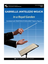 In a Royal Garden Concert Band sheet music cover